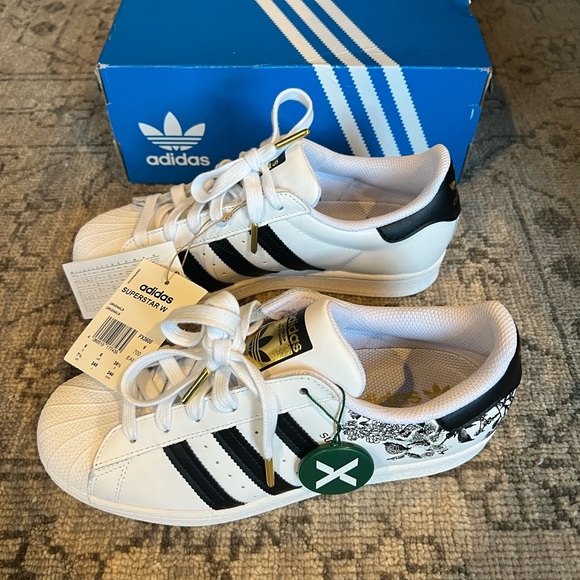 Adidas Flower Superstar Shoes Superstar Pink Adidas Superstar Flower Design Floral  Adidas All